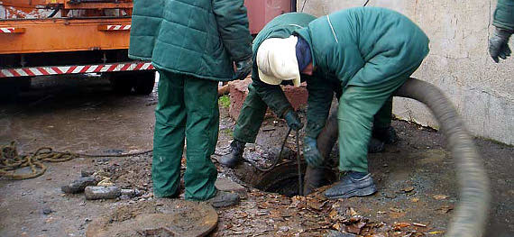 очищення каналізаційних колодязів